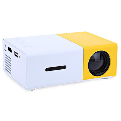 Drop Shipping YG300 YG - 300 LCD Projector Full HD 1080P Mini Portable Home Theather Cinema LED Projector For Video Media Player