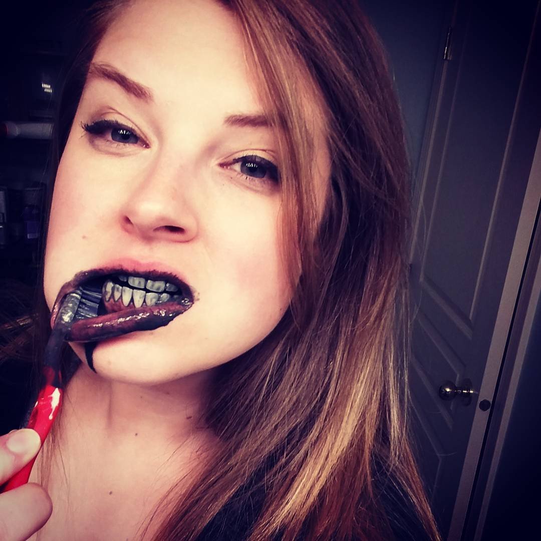 Charcoal Powder Teeth Whitening Kit