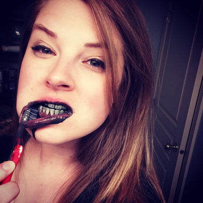 Charcoal Powder Teeth Whitening Kit